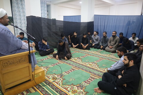 تصاویر/ عزاداری شهادت امام جواد (ع) در مدرسه علمیه النبی (ص) بندرعباس