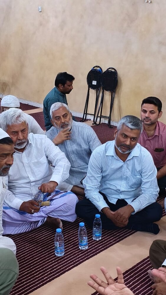 स्टेट हज इंस्पेक्टर मास्टर सागर हुसैनी अमलवी ने दी आज़मीने हज को ज़रूरी सलाह