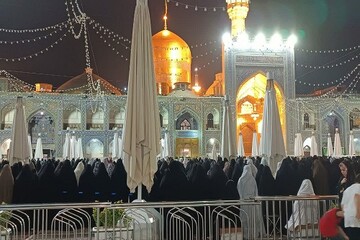 اردوی زیارتی طلاب مدرسه علمیه خواهران امام حسین(ع) قصرشیرین در مشهد مقدس برگزار شد + تصاویر