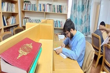 برگزاری برنامه «اعتکاف علمی» در مدرسه علمیه حضرت باقرالعلوم(ع) سرپل ذهاب+ تصاویر