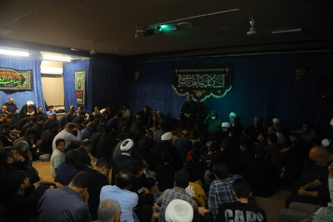 تصاویر / مراسم عزاداری شهادت امام جوادالائمه (ع) در بیت آیت الله فقیهی