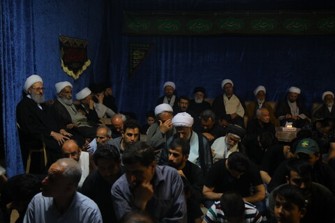 تصاویر / مراسم عزاداری شهادت امام جوادالائمه (ع) در بیت آیت الله فقیهی