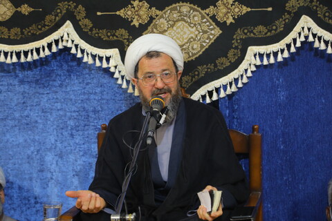 تصاویر / مراسم عزاداری شهادت امام جوادالائمه (ع) در بیت آیت الله فقیهی