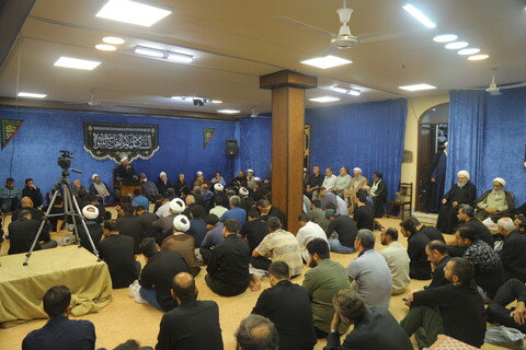 تصاویر / مراسم عزاداری شهادت امام جوادالائمه (ع) در بیت آیت الله فقیهی