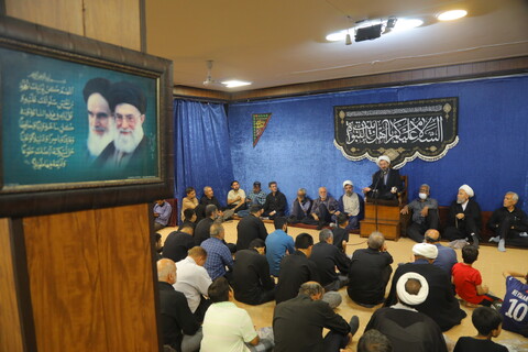 تصاویر / مراسم عزاداری شهادت امام جوادالائمه (ع) در بیت آیت الله فقیهی
