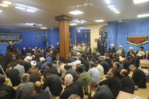 تصاویر / مراسم عزاداری شهادت امام جوادالائمه (ع) در بیت آیت الله فقیهی