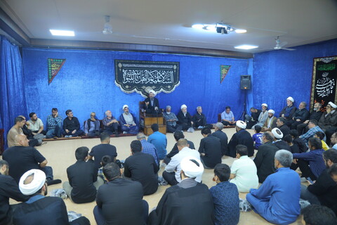 تصاویر / مراسم عزاداری شهادت امام جوادالائمه (ع) در بیت آیت الله فقیهی