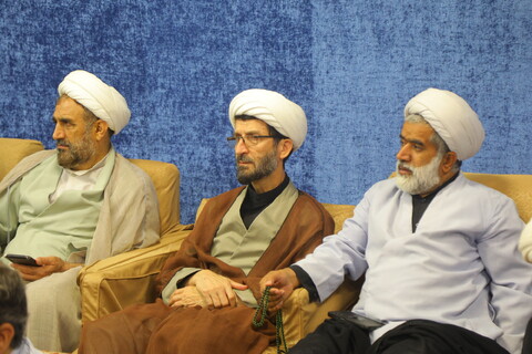 تصاویر / مراسم عزاداری شهادت امام جوادالائمه (ع) در بیت آیت الله فقیهی