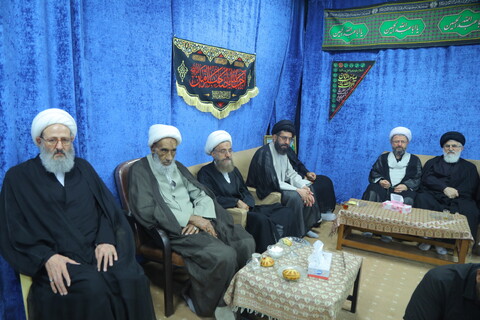 تصاویر / مراسم عزاداری شهادت امام جوادالائمه (ع) در بیت آیت الله فقیهی