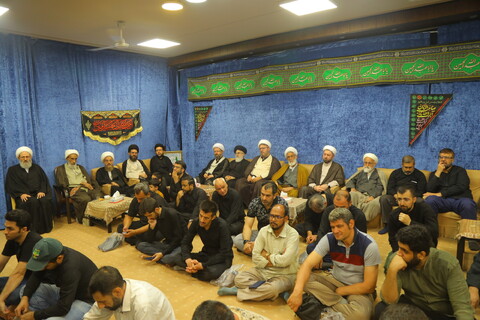 تصاویر / مراسم عزاداری شهادت امام جوادالائمه (ع) در بیت آیت الله فقیهی