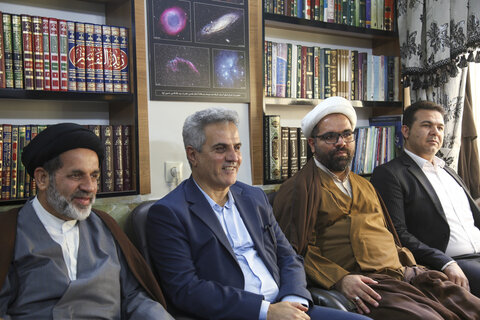 تصاویر| آیین غباروبی حرم مطهر سیدعلاالدین حسین(ع)