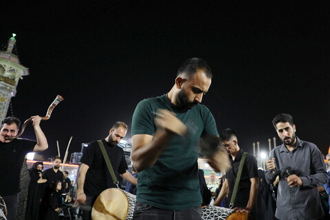 تصاویر/ حال و هوای حرم حضرت معصومه (س) در شب شهادت امام جواد(ع)