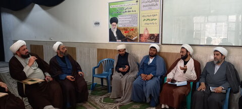 تصاویر/ بازدید مدیر و معاونان حوزه علمیه منطقه کاشان از مدرسه علمیه المهدی(عج) آران و بیدگل