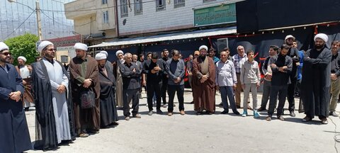 تصاویر اجتماع عزاداران نورآباد در شهادت امام جواد(ع)