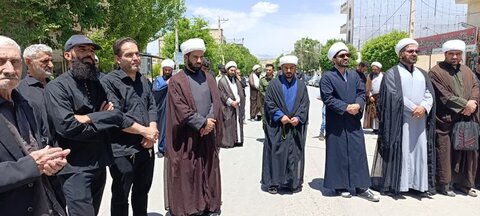 تصاویر اجتماع عزاداران نورآباد در شهادت امام جواد(ع)