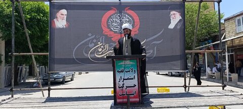 تصاویر اجتماع عزاداران نورآباد در شهادت امام جواد(ع)