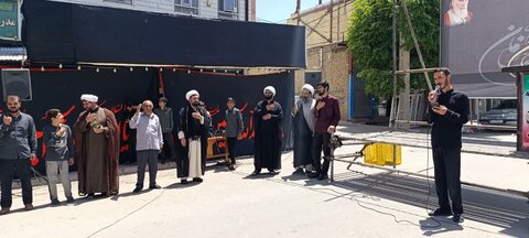 تصاویر اجتماع عزاداران نورآباد در شهادت امام جواد(ع)