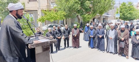 تصاویر اجتماع عزاداران نورآباد در شهادت امام جواد(ع)