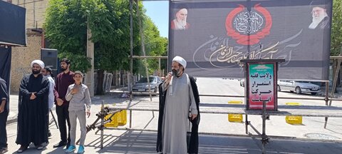 تصاویر اجتماع عزاداران نورآباد در شهادت امام جواد(ع)