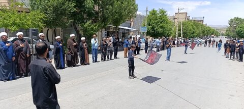 تصاویر اجتماع عزاداران نورآباد در شهادت امام جواد(ع)