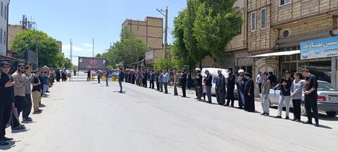 تصاویر اجتماع عزاداران نورآباد در شهادت امام جواد(ع)