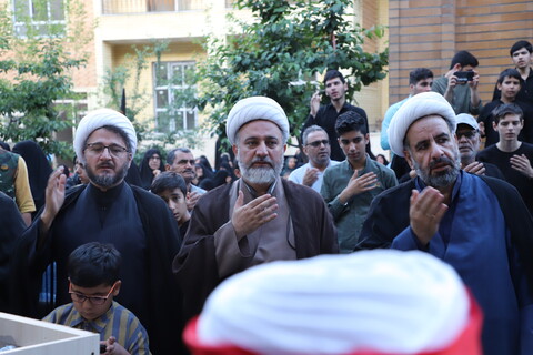 تصاویر/ مراسم یادواره شهدای روحانی در حوزه علمیه امام صادق علیه‌السلام شهرستان قروه