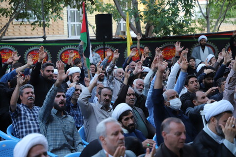 تصاویر/ مراسم یادواره شهدای روحانی در حوزه علمیه امام صادق علیه‌السلام شهرستان قروه