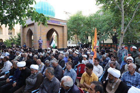 تصاویر/ مراسم یادواره شهدای روحانی در حوزه علمیه امام صادق علیه‌السلام شهرستان قروه