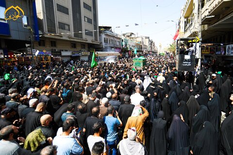 تشییع تابوت نمادین امام جواد (علیه‌السلام) در کاظمین