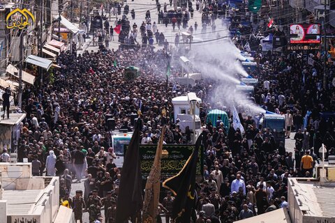 تشییع تابوت نمادین امام جواد (علیه‌السلام) در کاظمین