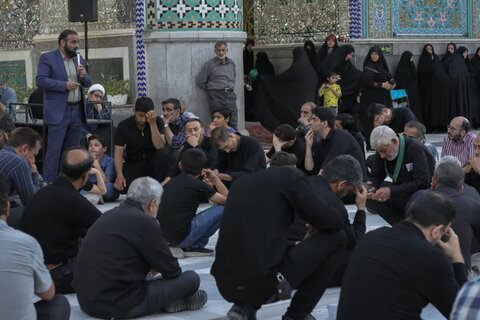 تصاویر/ عزاداری شهادت امام جواد(ع) در آستان هلال بن علی (ع)