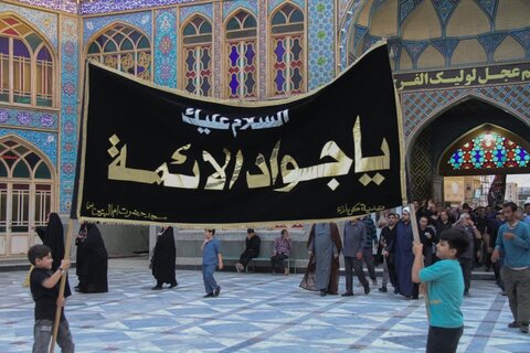 تصاویر/ عزاداری شهادت امام جواد(ع) در آستان هلال بن علی (ع)