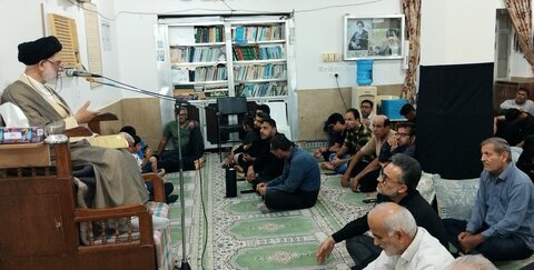 تصاویر/ مراسم شهادت جوادالائمه(ع) در بندر دیّر