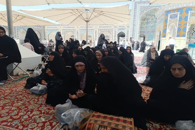 اردوی زیارتی طلاب مدرسه علمیه خواهران امام حسین(ع) قصرشیرین در مشهد مقدس برگزار شد + تصاویر