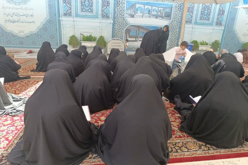 اردوی زیارتی طلاب مدرسه علمیه خواهران امام حسین(ع) قصرشیرین در مشهد مقدس برگزار شد + تصاویر