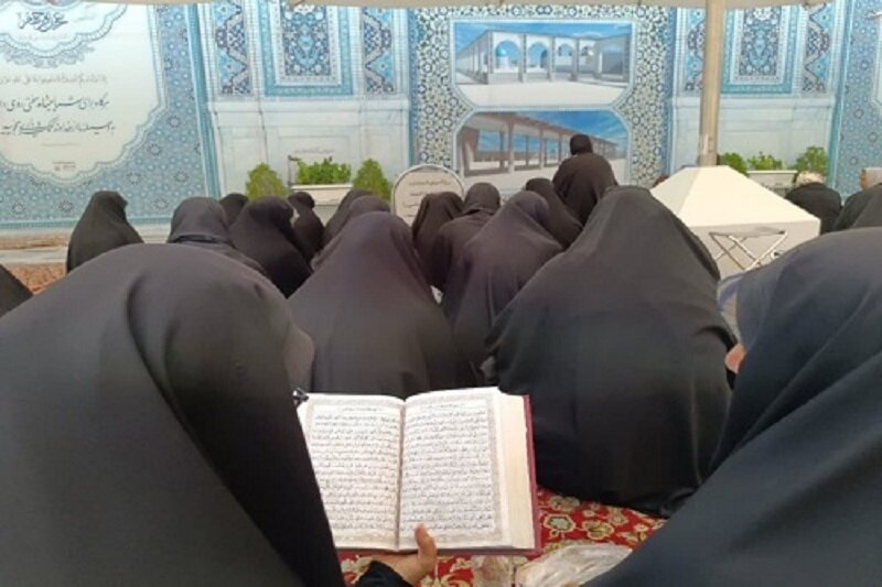 اردوی زیارتی طلاب مدرسه علمیه خواهران امام حسین(ع) قصرشیرین در مشهد مقدس برگزار شد + تصاویر