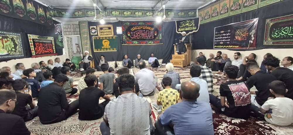 تصاویر/ مراسم عزاداری شهادت امام جواد(ع) در کاکی