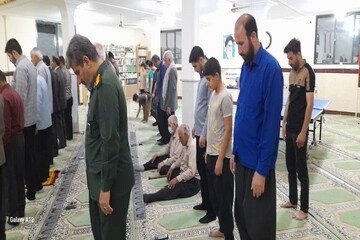 مراسم بزرگداشت شب شهادت امام جواد(ع) در سرپل ذهاب برگزار شد + تصاویر