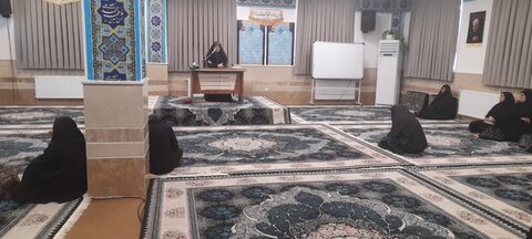 تصاویر/ مراسم شهادت امام جواد(ع) در مدرسه علمیه نرجسیه سیرجان