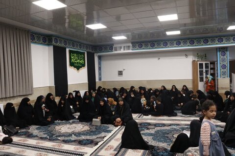 تصاویر/ مراسم شهادت امام جواد(ع) در مدرسه علمیه نرجسیه سیرجان