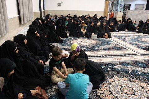 تصاویر/ مراسم شهادت امام جواد(ع) در مدرسه علمیه نرجسیه سیرجان