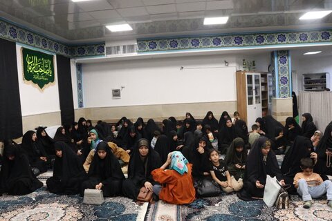 تصاویر/ مراسم شهادت امام جواد(ع) در مدرسه علمیه نرجسیه سیرجان