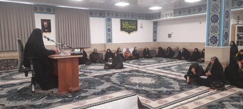 تصاویر/ مراسم شهادت امام جواد(ع) در مدرسه علمیه نرجسیه سیرجان