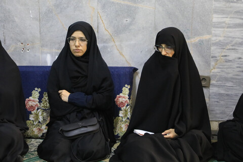 تصاویر| مراسم شهادت حضرت جواد الائمه در مدرسه علمیه نرجس بیرجند