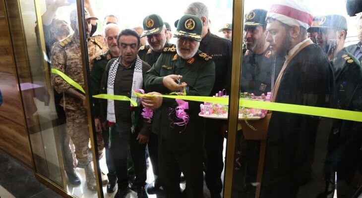 سردار سلامی وارد همدان شد