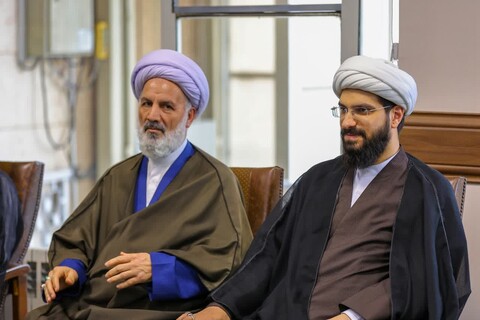 تصاویر | دیدار حجت الاسلام والمسلمین ناطق نوری با نماینده ولی فقیه در استان