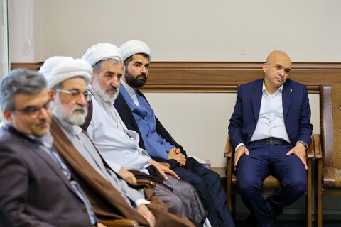 تصاویر | دیدار حجت الاسلام والمسلمین ناطق نوری با نماینده ولی فقیه در استان