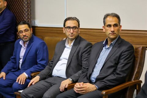 تصاویر | دیدار حجت الاسلام والمسلمین ناطق نوری با نماینده ولی فقیه در استان