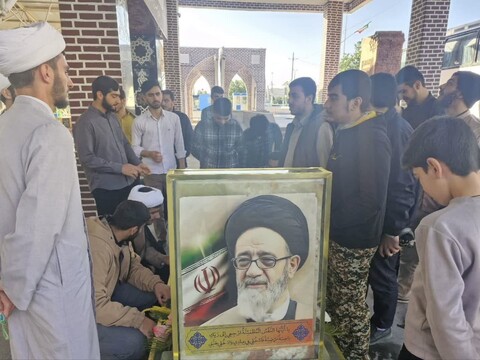 تصاویر/  برگزاری اردوی یک روزه تربیتی به یادمان شهدای خدمت در شهرستان ورزقان و وادی رحمت تبریز