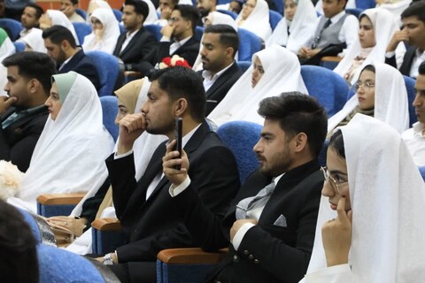 مراسم جشن ازدواج دانشجویی با حضور نماینده ولی فقیه در خراسان جنوبی